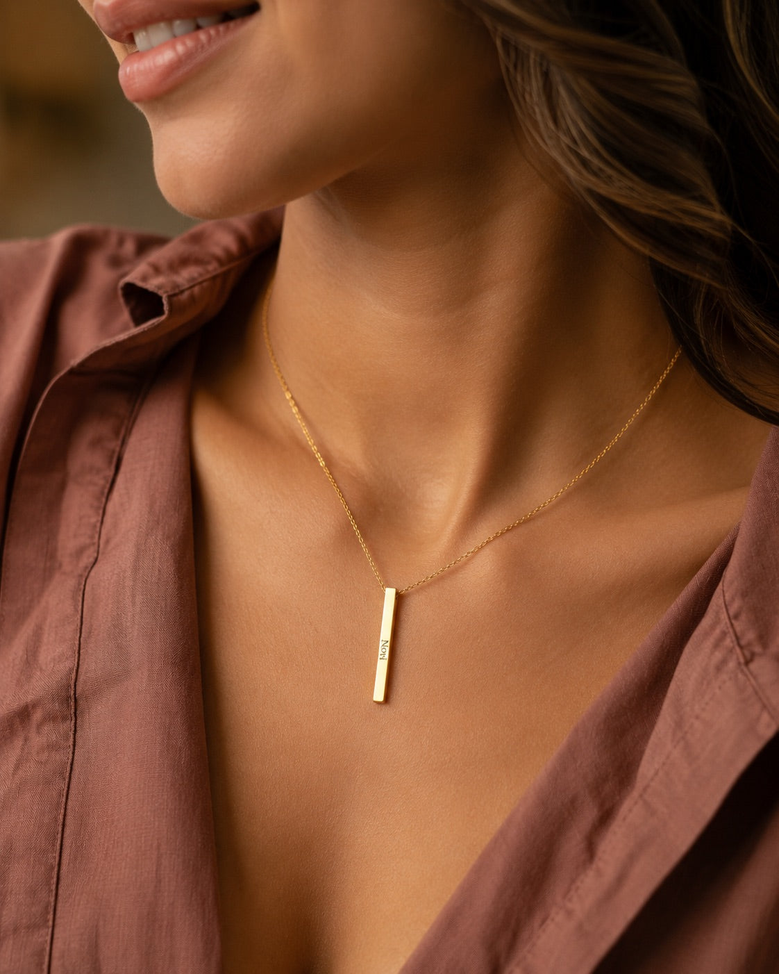 Signature Bar Necklace