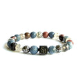 Poseidon | Silver+ Stones (8mm)