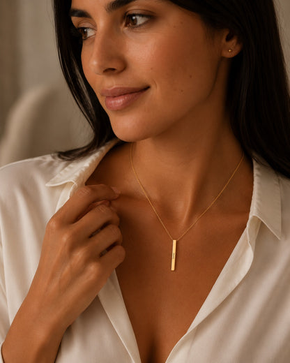Signature Bar Necklace