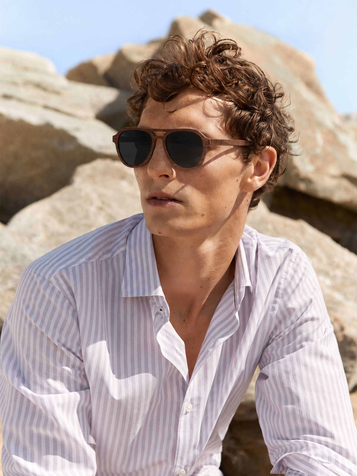 Osaka Drift - Wooden Sunglasses for Men