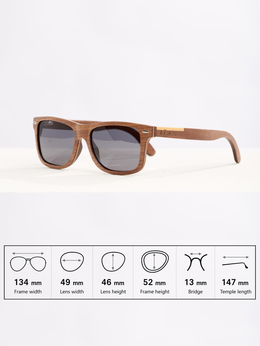 Fibonacci – Wooden Sunglasses for Men