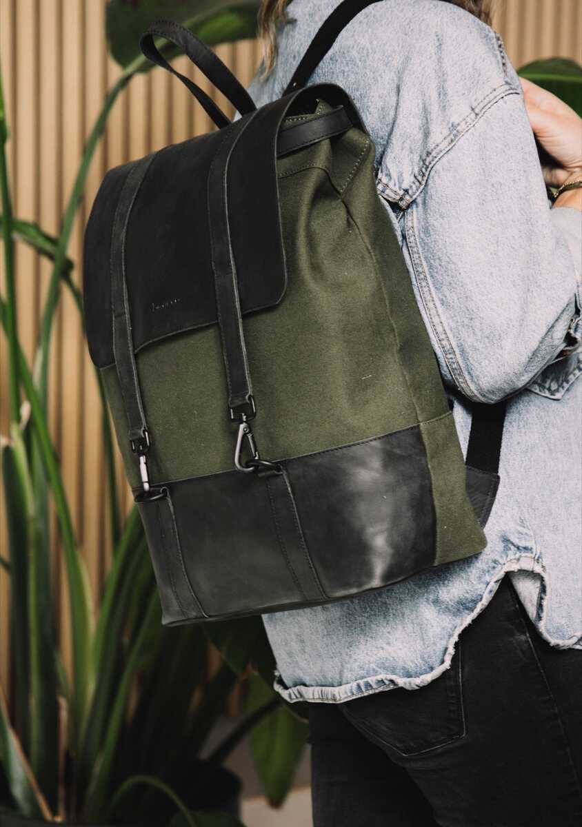 Leren Rugzak Finn - 17"