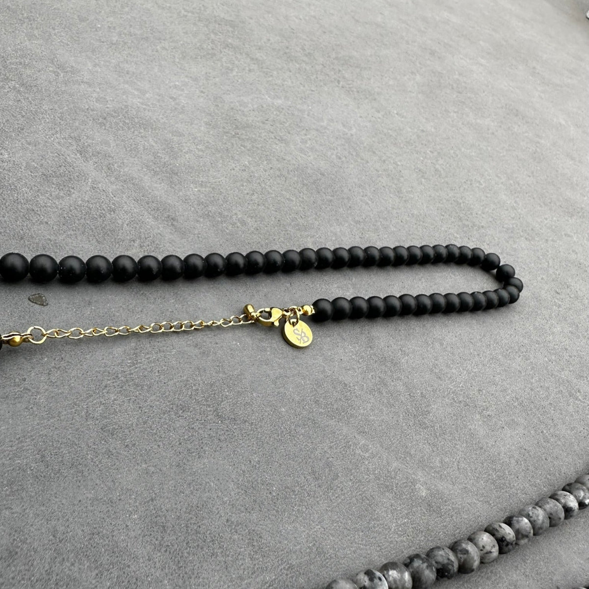 Matte Obsidian Necklace (6mm)