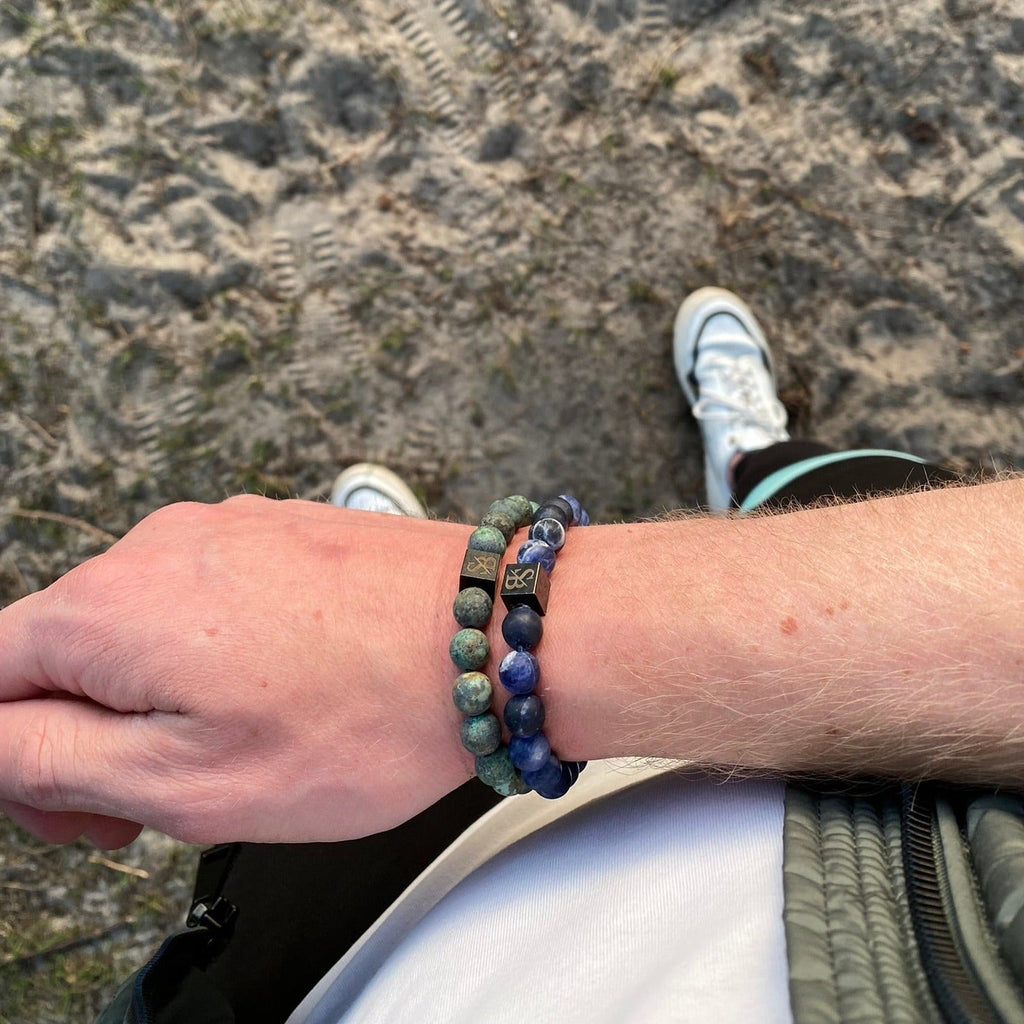 Matte Lapis Lazuli Stones (8mm)