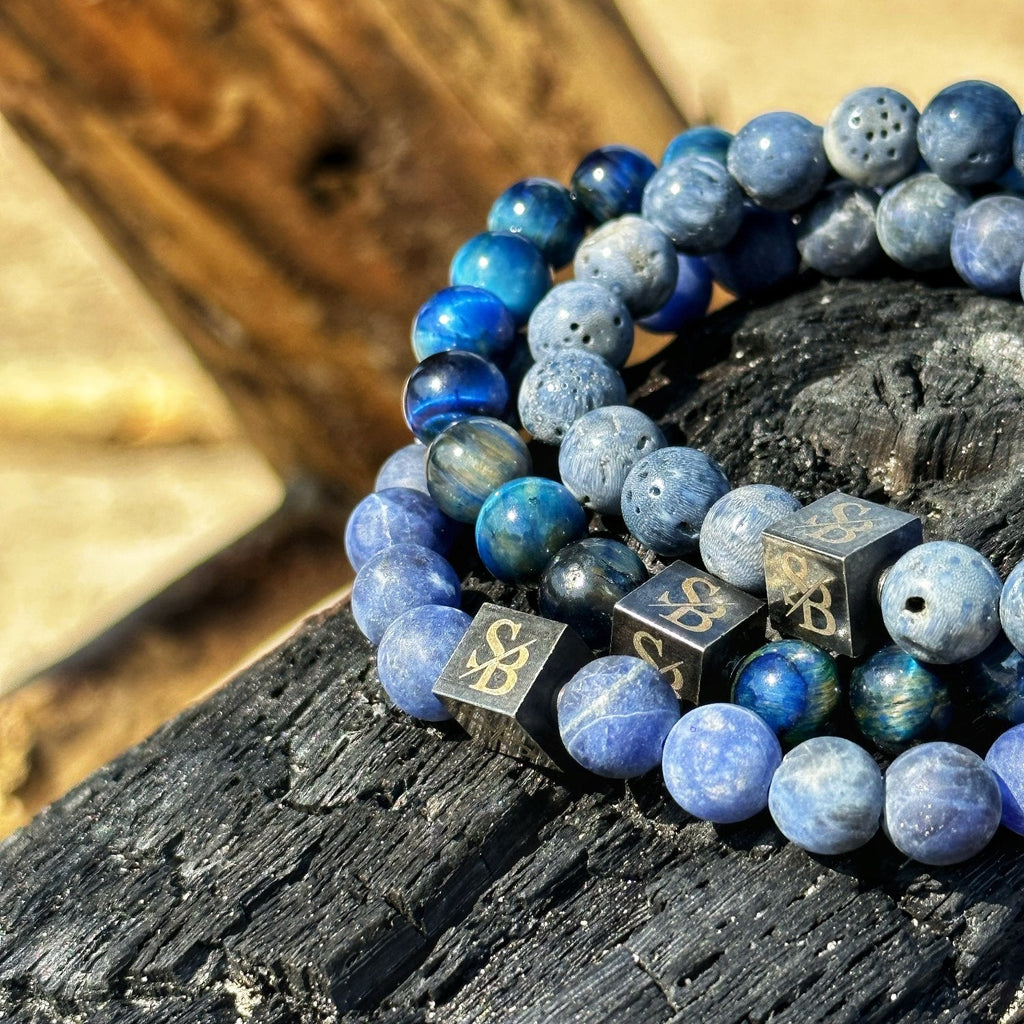 Matte Lapis Lazuli Stones (8mm)