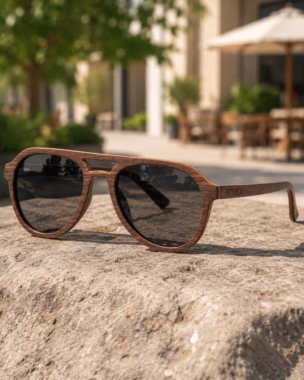 Osaka Drift - Wooden Sunglasses for Men